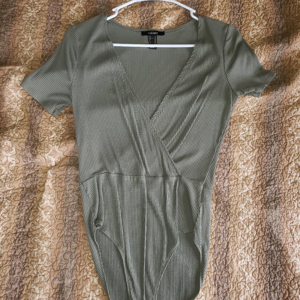 Deep V Bodysuit